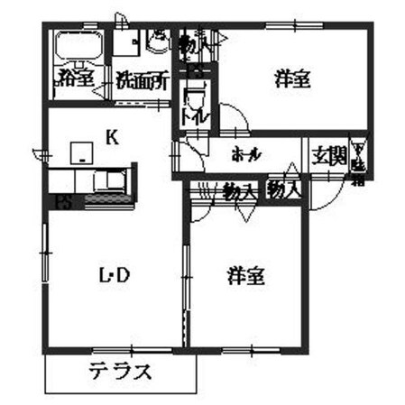 シャーメゾン白国の物件間取画像